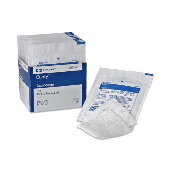 GAUZE SPONGE STERILE 3X3 (2 - KEN 1903