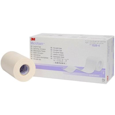 MICROFOAM TAPE SURGICAL 4" X 5 1/2YDS
