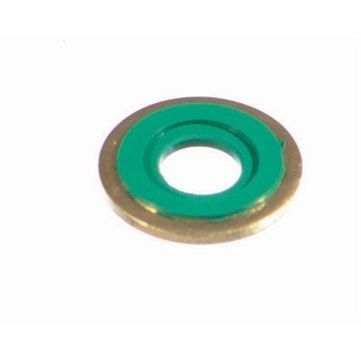 SURE SEAL WASHER BRASS AND GREEN VITON