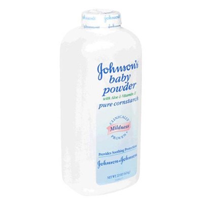 J&J CORNSTARCH BABY POWDER 15 OZ