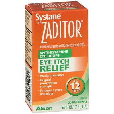 SYSTANE ZADITOR EYE ITCH RELIEF 0.025%