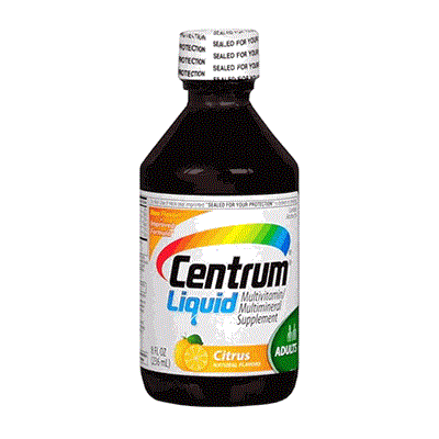 CENTRUM LIQUID MULTIVITAMIN 8 OZ - AME 222543