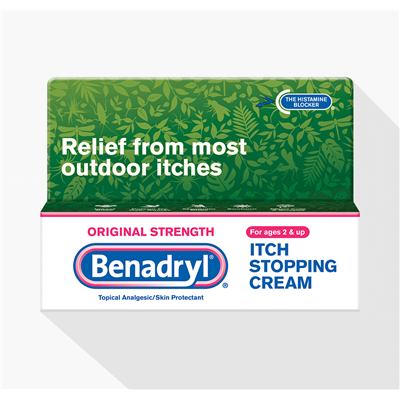 BENADRYL ORIGINAL ITCH CREAM 1OZ