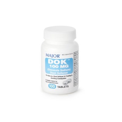 DOCUSATE SOD TABLET CRUSHABLE