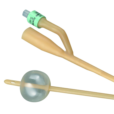 CATHETER FOLEY SILICONE COATED 20FR 30CC