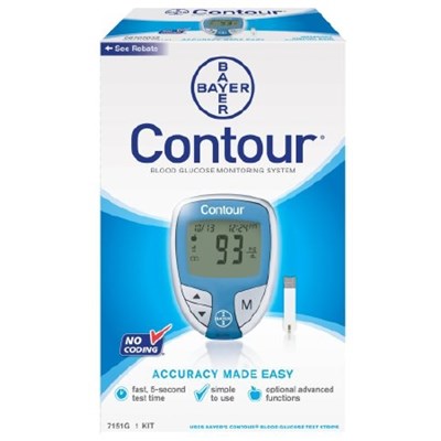 CONTOUR BLOOD GLUCOSE MONITORING SYSTEM