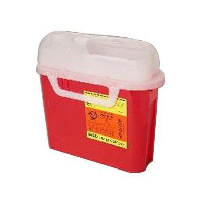 SHARPS CONTAINER PEARL 5.4QT