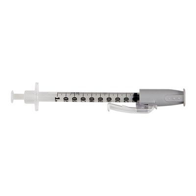 SAFETYGLIDE TB SYRINGE 1ML 27G X 1/2"