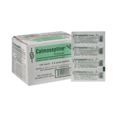 CALMOSEPTINE FOIL PACK OINTMENT 3.5GM
