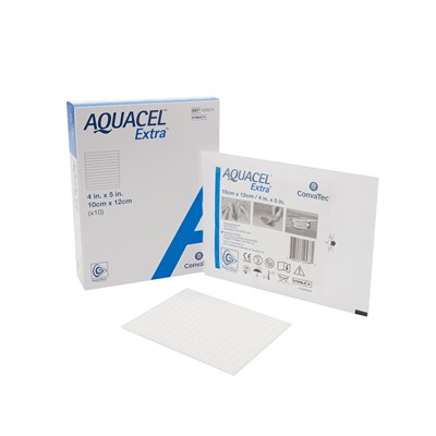 AQUACEL DRESSING HYDROFIBER 4"X4"