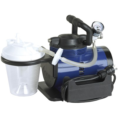 SUCTION MACHINE HEAVY-DUTY W/CANISTER