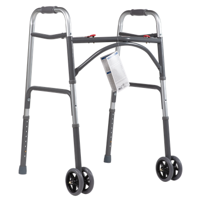 WALKER BARIATRIC WITH 5" WHEELS