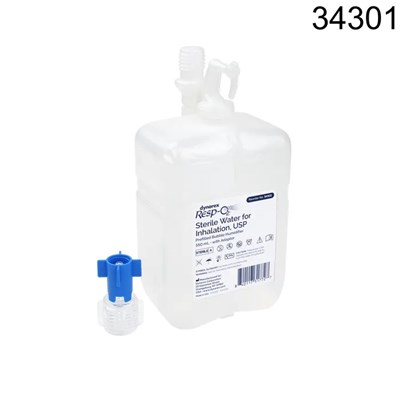HUMIDIFIER WATER 550ML PREFILLED STERILE