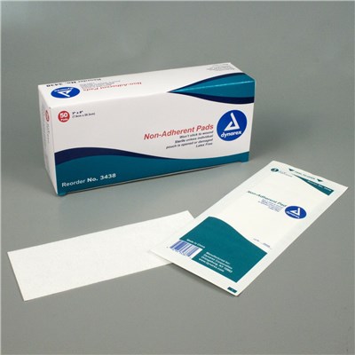 NON-ADHERENT PADS STERILE 3" X 8"