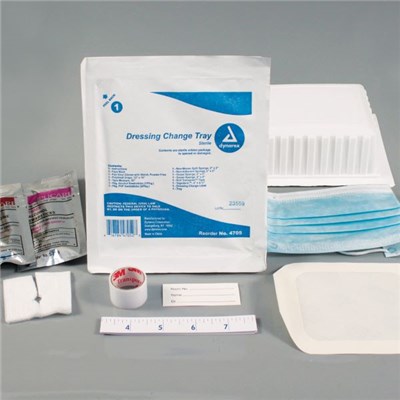 DRESSING CHANGE TRAY STERILE LATEX FREE