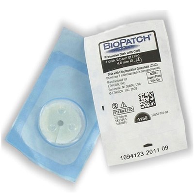 BIOPATCH ANTIMICROBIAL 1" DISK DRESSING