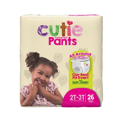 CUTIE TRAINING PANT GIRLS 2T-3T