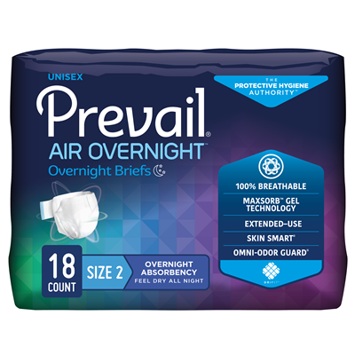 PREVAIL AIR OVERNIGHT BRIEF LG SZ 2