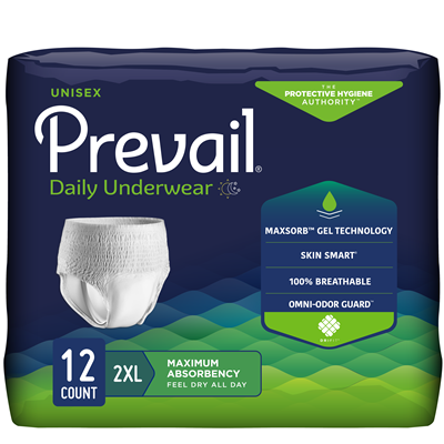 PREVAIL UNDERWEAR 68"-80" XXL