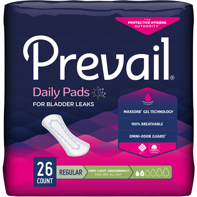 PREVAIL BLADDER CONTROL PAD VERY LIGHT