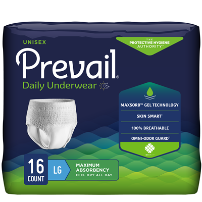 PREVAIL UNDERWEAR 45"-58" LG