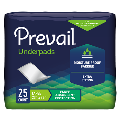 PREVAIL FLUFF UNDERPAD 23" X 36"