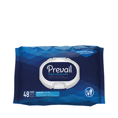 PREVAIL WASHCLOTH ADULT SOFT PACK