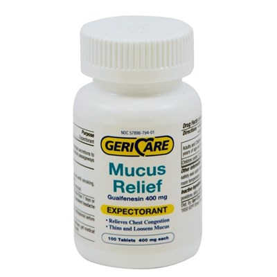 MUCUS RELIEF TABLET 400MG