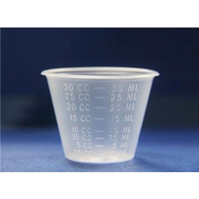 MEDICINE CUP 1 OZ GRADUATED TRANSLUCENT