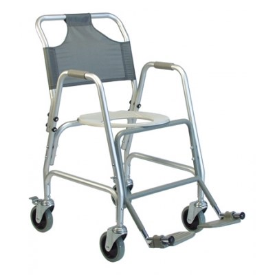 DELUXE SHOWER TRANSPORT CHAIR