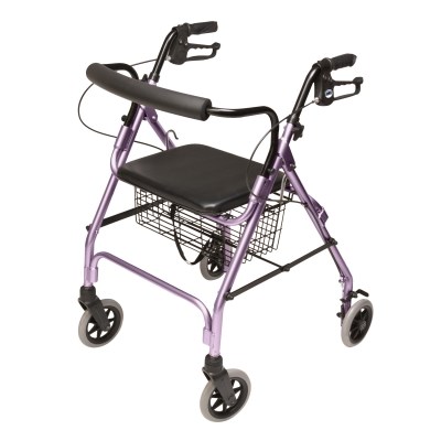 WALKABOUT LITE 4-WHEEL ROLLATOR LAVENDER