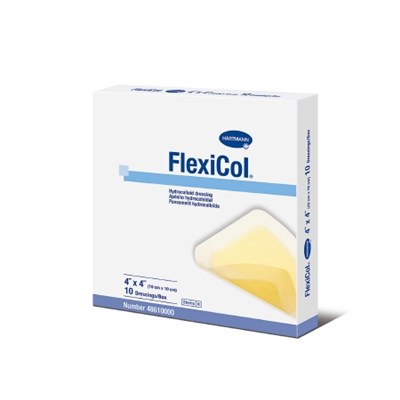 DRESSING FLEXICOL 4 X 4 HYDROCOLLOID