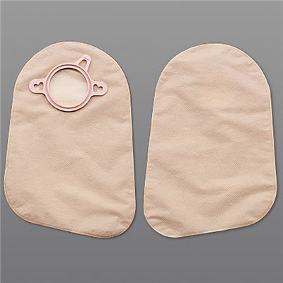 NEW IMAGE 2PC CLOSED OSTOMY POUCH