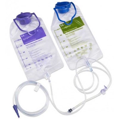 KANGAROO E-PUMP FEEDING SET W/FLUSH 500