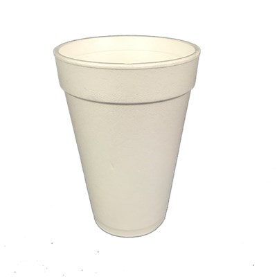 DRINK CUP 8 OZ FOAM WHITE