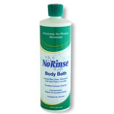 NO-RINSE BODY BATH 16OZ