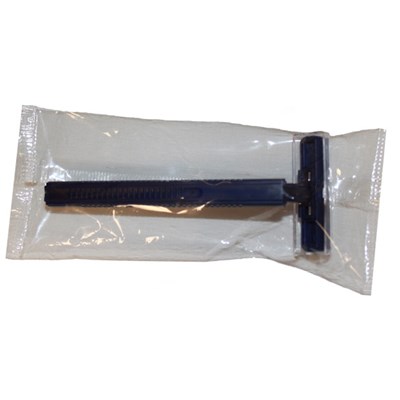 RAZOR TWIN BLADE BLUE HANDLE