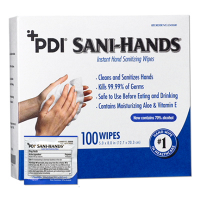 SANI-HANDS INSTANT HAND SANITIZING WIPES