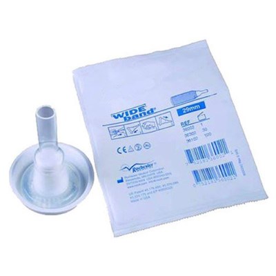 MALE EXTERNAL CATHETER SM 25MM SILICONE