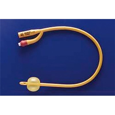 CATHETER FOLEY 14FR 5CC SILICONE COATED