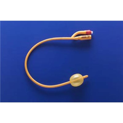 GOLD CATHETER 3-WAY FOLEY 18FR 5CC