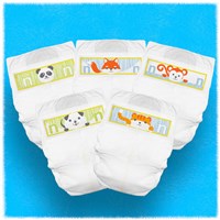 CUTIES BABY  DIAPER SIZE 0 NEWBORN