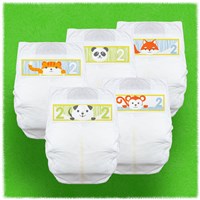 CUTIES BABY DIAPER SIZE 2