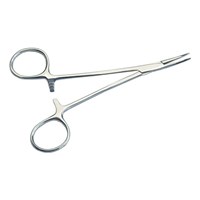 HEMOSTATIC FORCEP STAINLESS STEEL CURVED