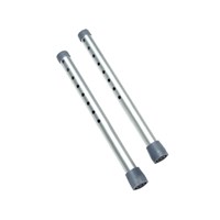 LUMEX LEG EXTENSIONS TALL SILVER